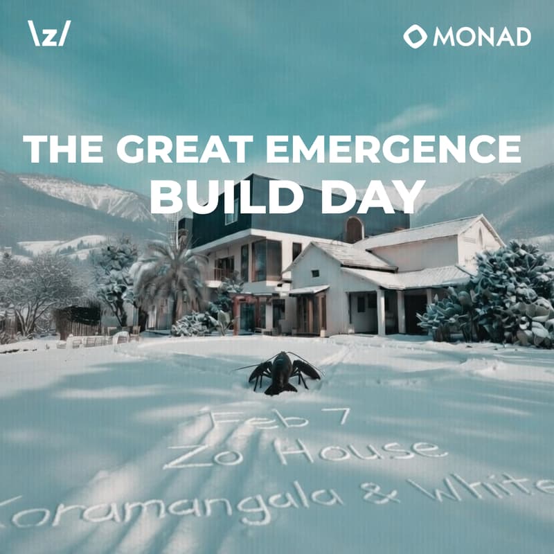 Cover Image for THE GREAT EMERGENCE - MOLTIVERSE BUILD DAY