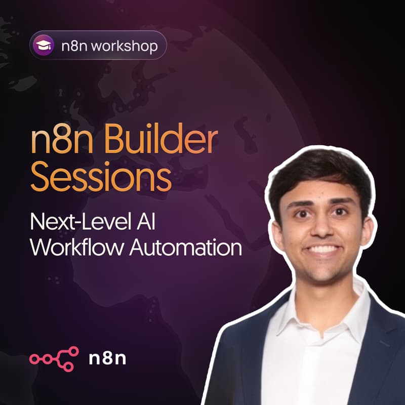 Cover Image for n8n Builder Sessions: NYC [Intermediate level]