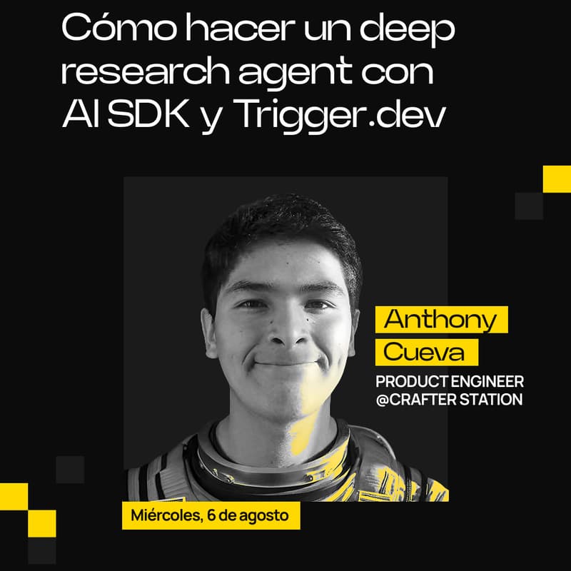 Cover Image for Como hacer un deep research agent con AI SDK y Trigger.dev