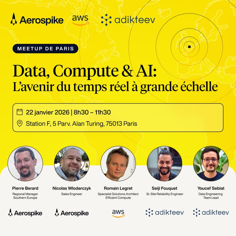 Cover Image for Data, Compute & AI : L’avenir du temps réel à grande échelle