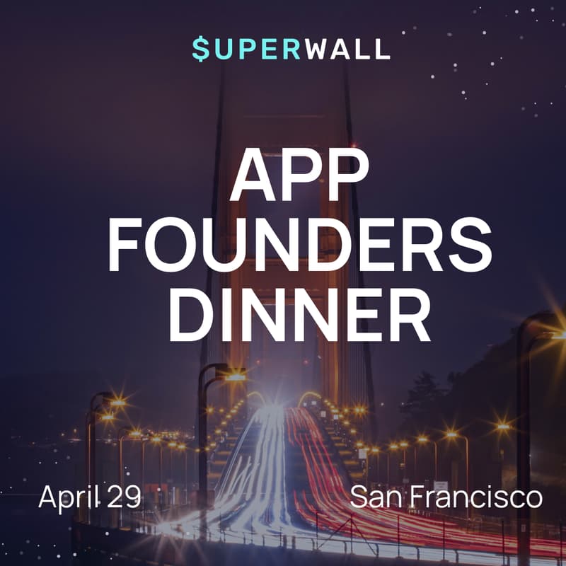 Cover Image for App Founders Dinner – SF