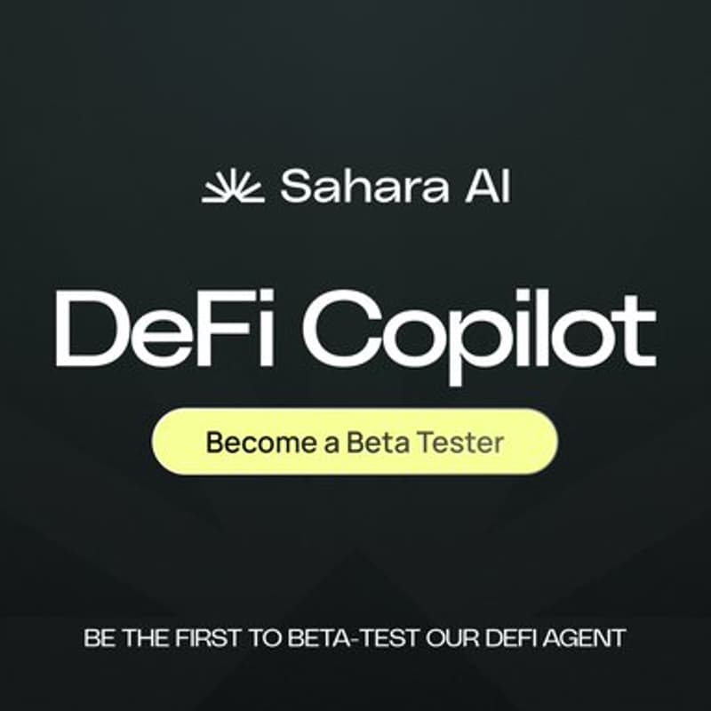Cover Image for Sahara AI DeFi Copilot 오프라인 테스팅 세션