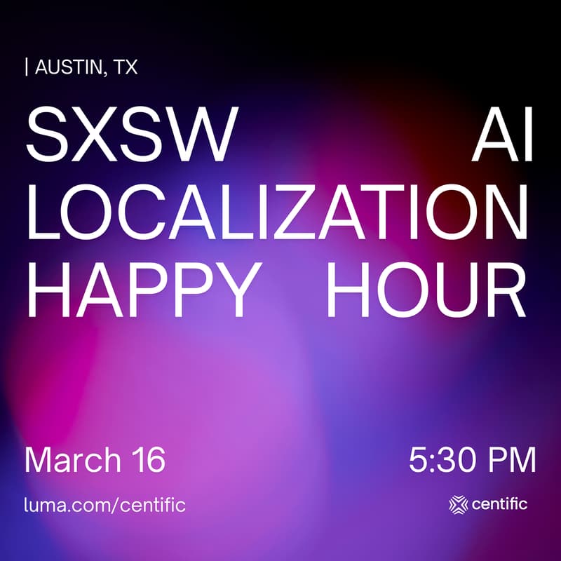 Cover Image for SXSW: AI Localization Happy Hour