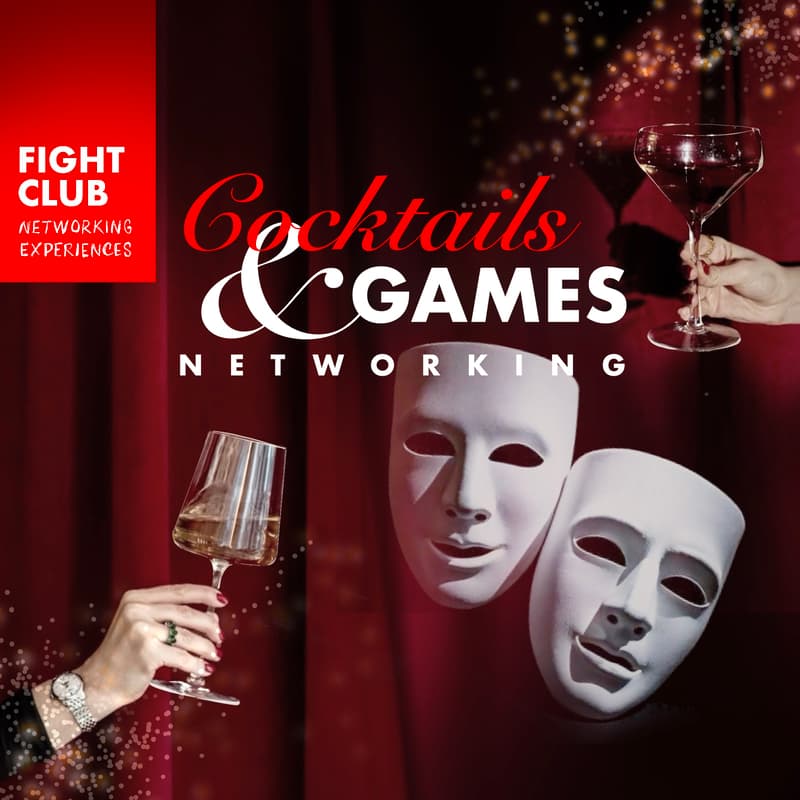 Cover Image for Cocktails & Games Networking 🤫 FIGHT CLUB 🤫