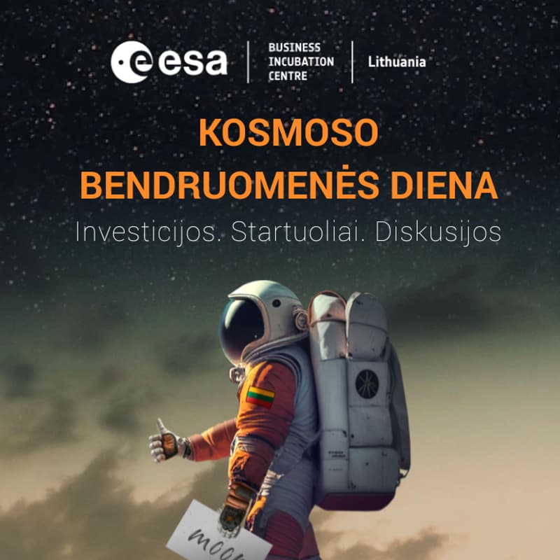 Cover Image for Kosmoso Bendruomenės Diena | Investicijos. Startuoliai. Diskusijos