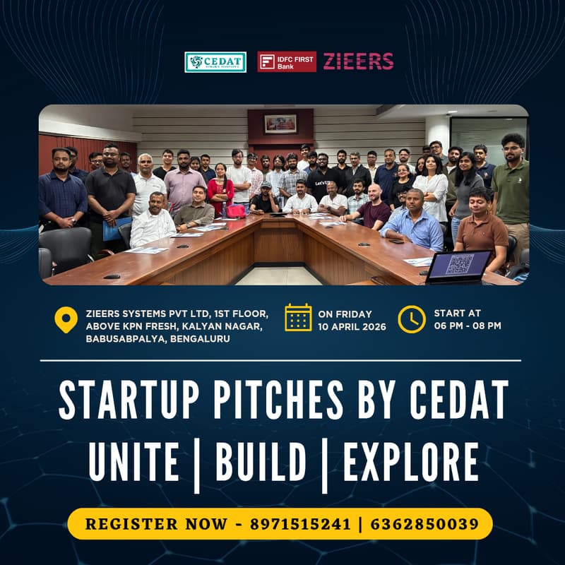 Cover Image for Startup Pitches by CEDAT