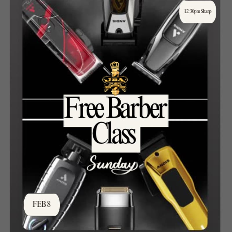 Cover Image for Free Youth barber Class