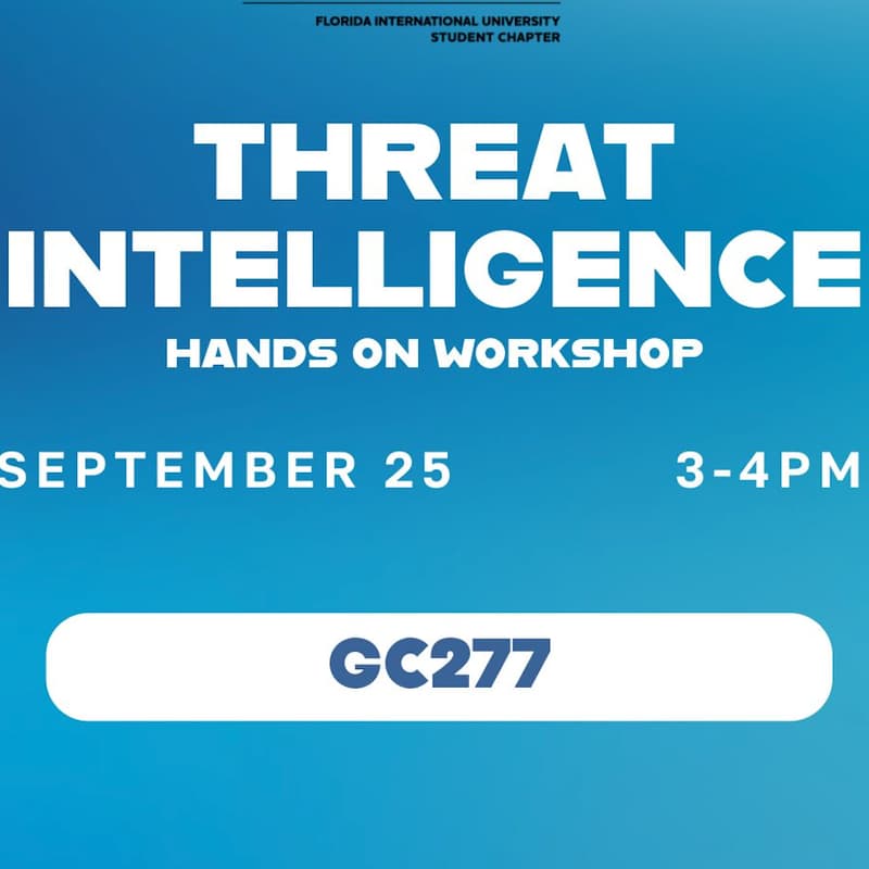 Cover Image for Threat Intelligence Workshop (Hands-on)
