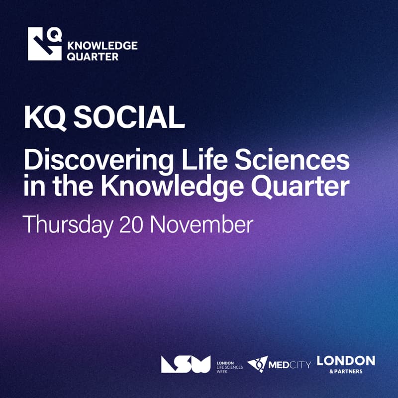 Cover Image for KQ Social: Discovering Life Sciences in the Knowledge Quarter