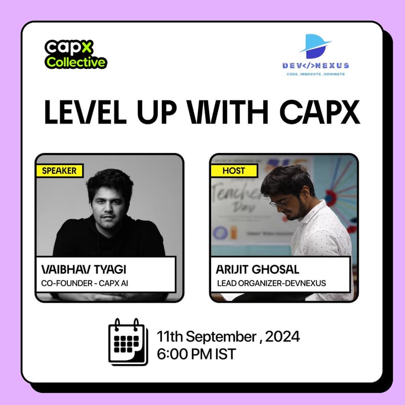Cover Image for Capx AI <> Devnexus