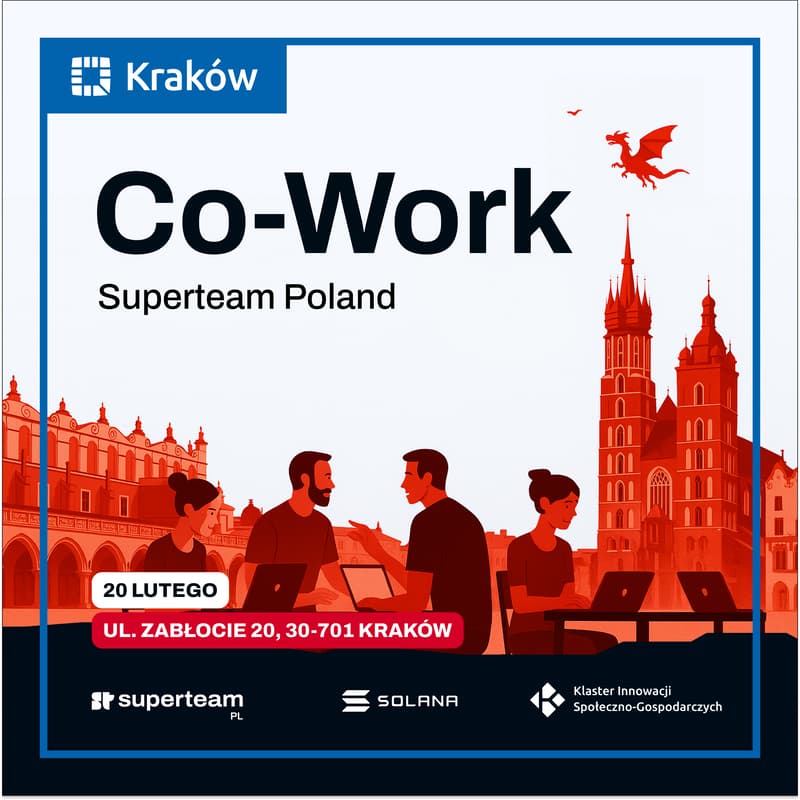 Cover Image for Superteam Poland Co-work: Kraków
