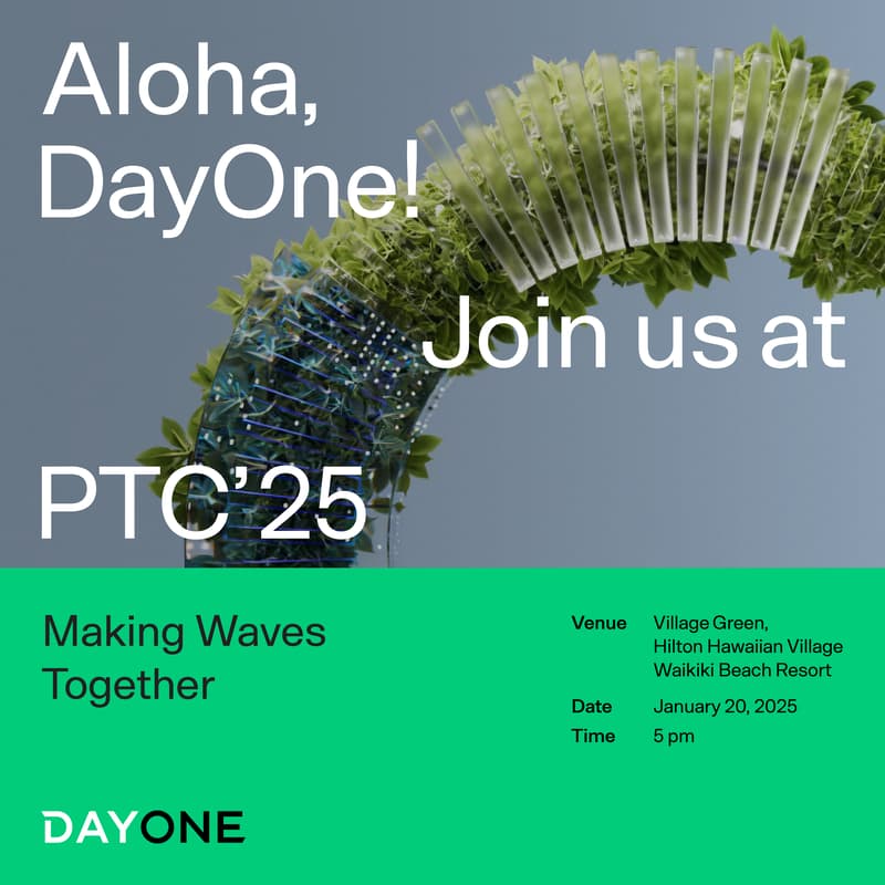 Cover Image for DayOne Launch Celebration – Making Waves at PTC '25