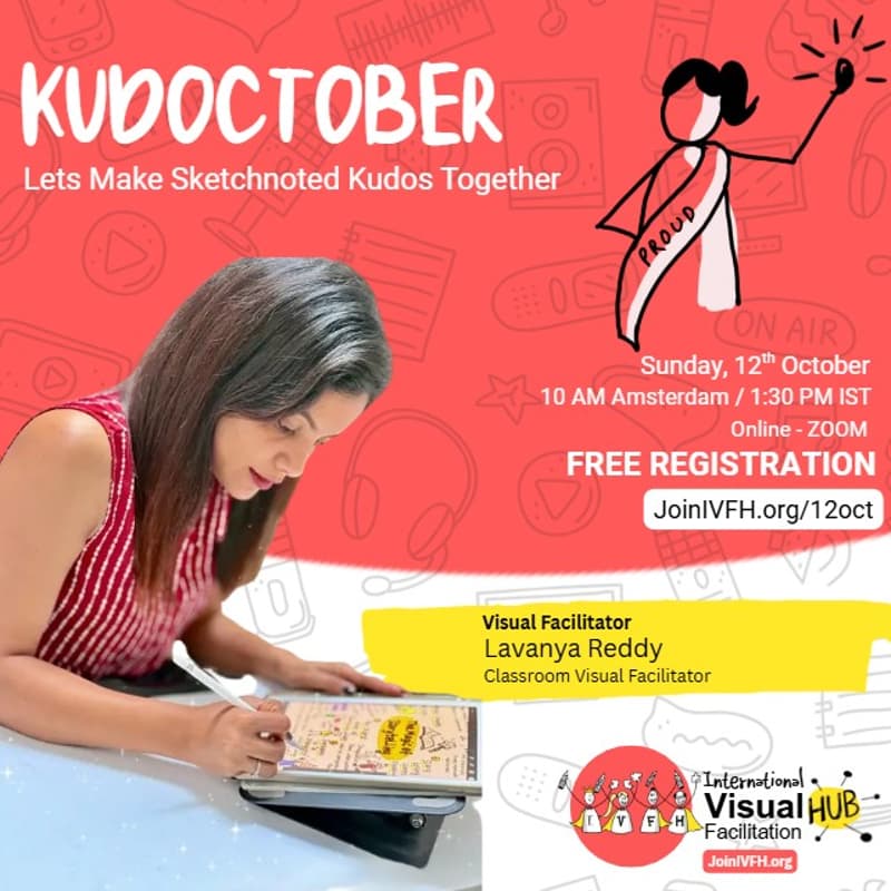 Cover Image for Kudoctober - Lets Sketchnote Kudos Together