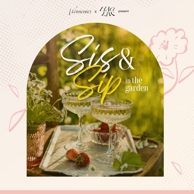 ภาพปกสำหรับ Sis & Sip in the garden