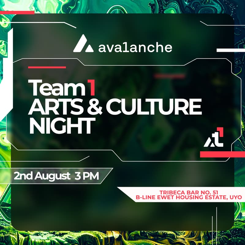 Cover Image for Team1 Art & Culture Night, Uyo