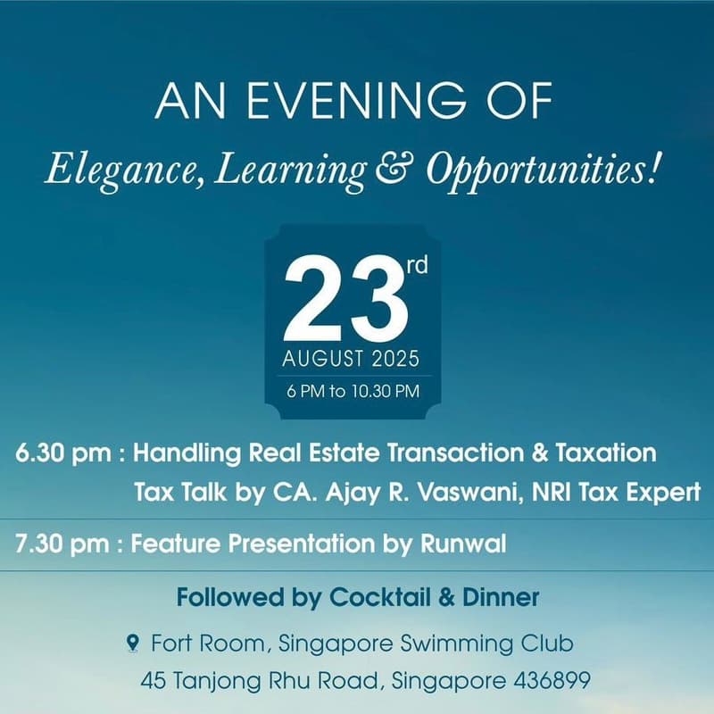 Cover Image for NRI Tax Talk: Handling Real Estate Transaction and Taxation