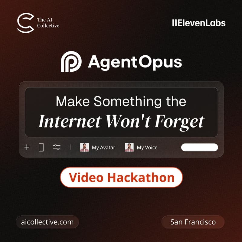 Cover Image for Agent Opus Video Hackathon