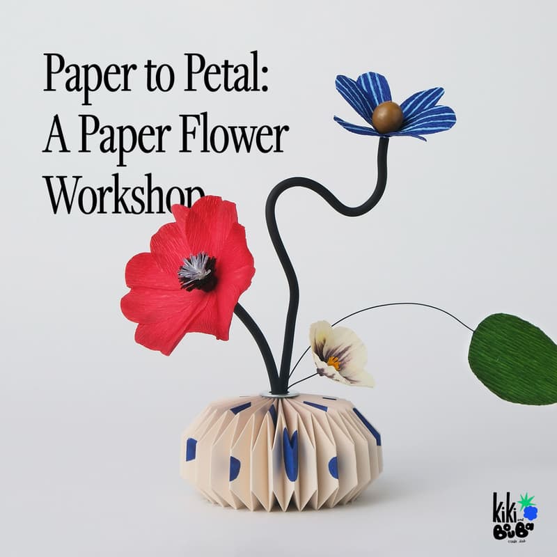 Cover Image for Paper to Petal: A Paper Flower Workshop with Artist Seden Session 1