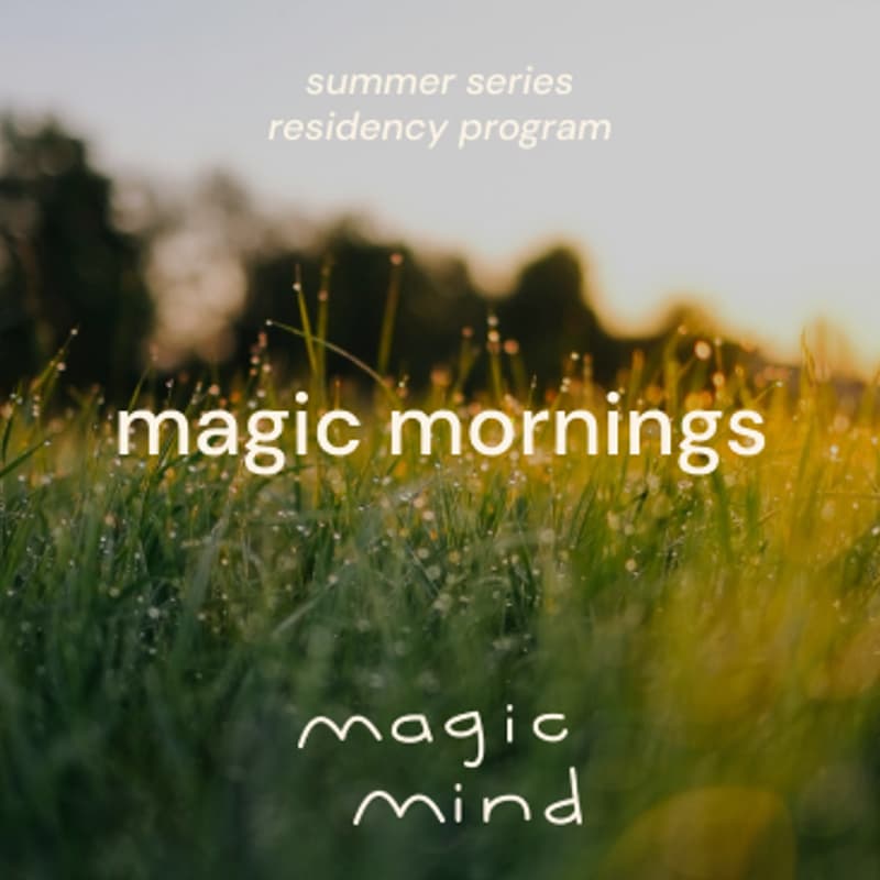 Cover Image for magic mornings ✨