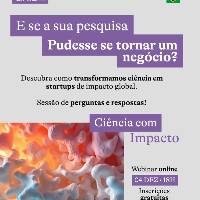 Cover Image for CIÊNCIA COM IMPACTO: Q&A com a GRIDX!