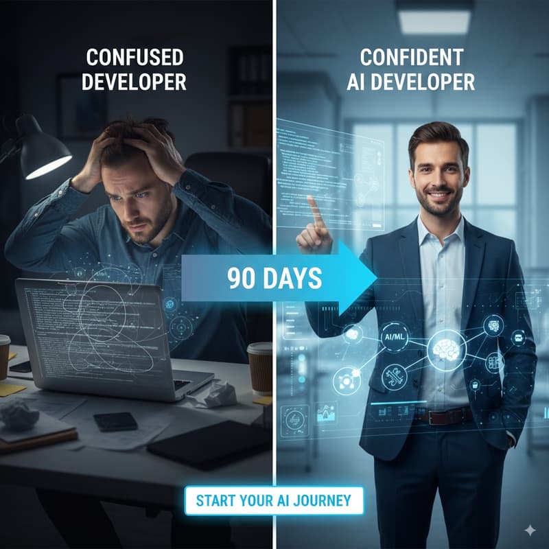 Cover Image for Free Masterclass: Transition from an Experienced Developer to AI Developer
