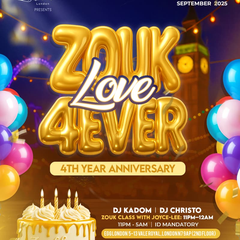Cover Image for Zouk Love 4 Ever