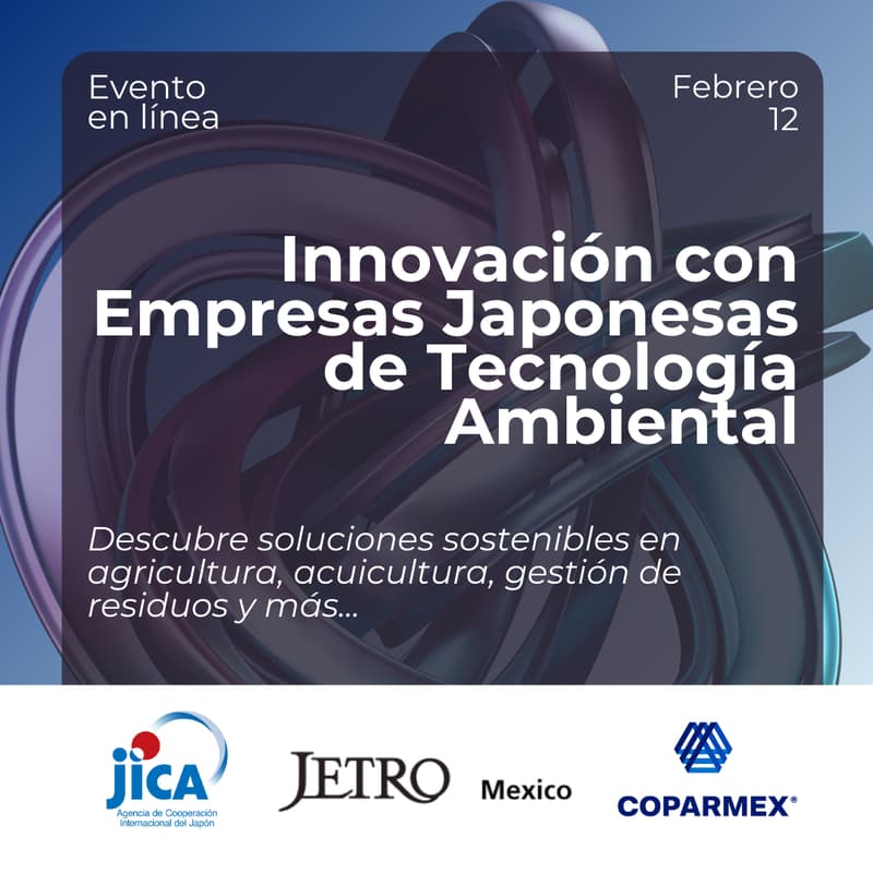 Foto de portada de Innovación con Empresas Japonesas de Tecnología Ambiental
