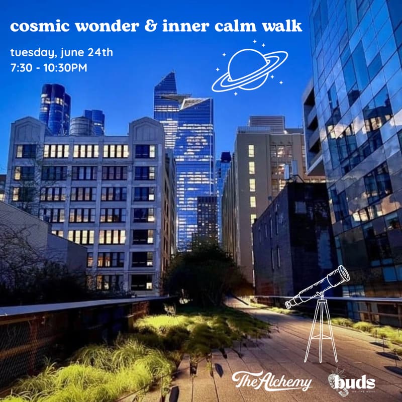 Cover Image for cosmic wonder and inner calm walk