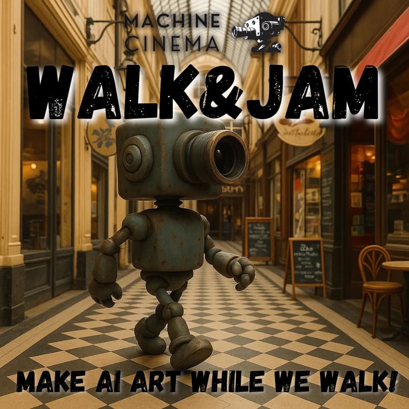 Cover Image for Walk&Jam! Créez de l’art avec l’IA / Walk&Jam! Make Art With AI