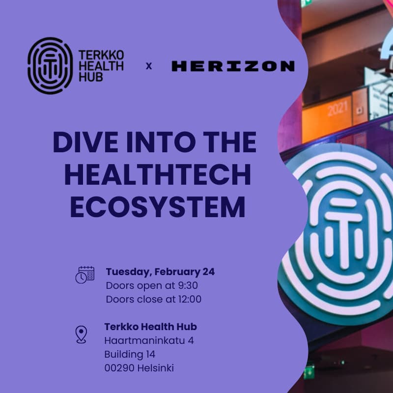 Cover Image for Terkko Health Hub x Herizon: Dive into Healthtech Ecosystem