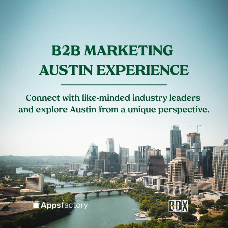 Cover Image for B2B Marketing Austin Experience: Unique Networking-Tour