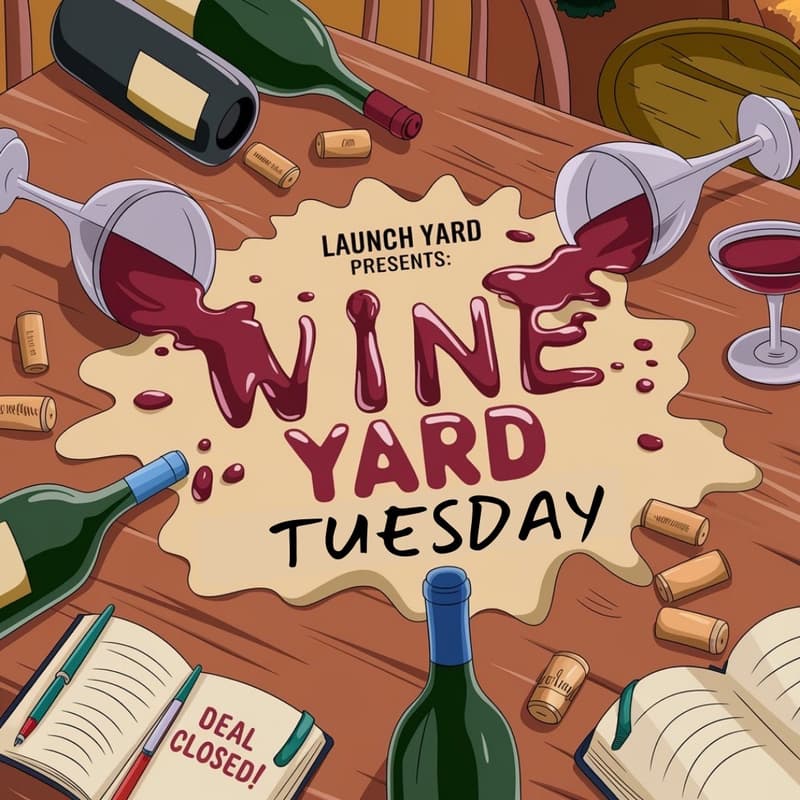 Cover Image for Wine Yard Tuesday🍷