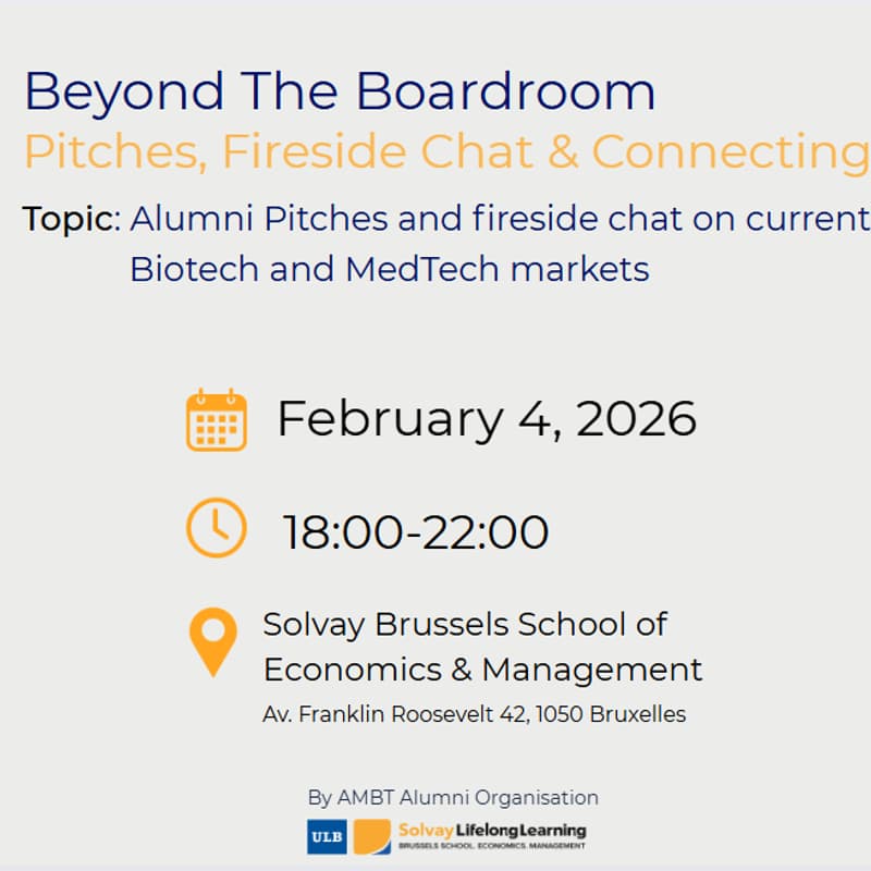 Cover Image for Beyond the Boardroom: Pitches, Fireside Chat & Connecting