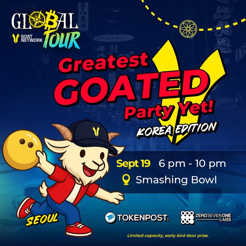 Cover Image for Greatest GOATED Party Yet! Korea Edition