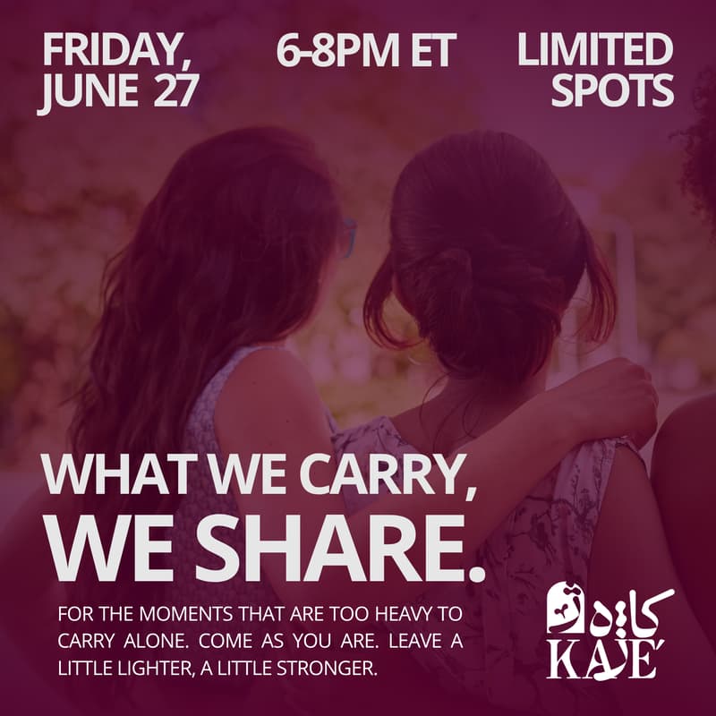 Cover Image for What We Carry, We Share.