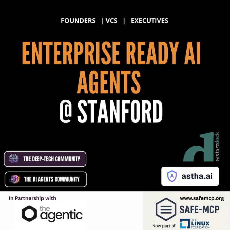 Cover Image for Enterprise Ready AI Agents @ Stanford