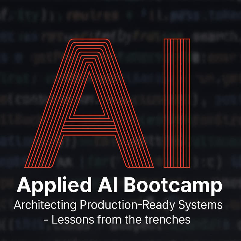 Cover Image for Applied AI Bootcamp: Architecting Production Ready Systems