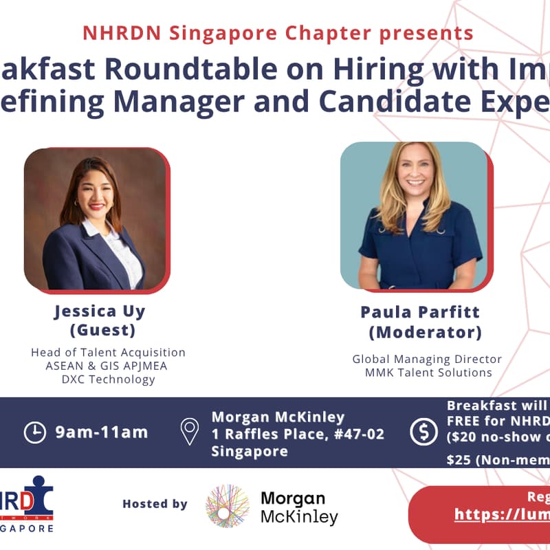 Cover Image for Breakfast Rountable on Hiring with Impact - Redefining Manager and Candidate Experience
