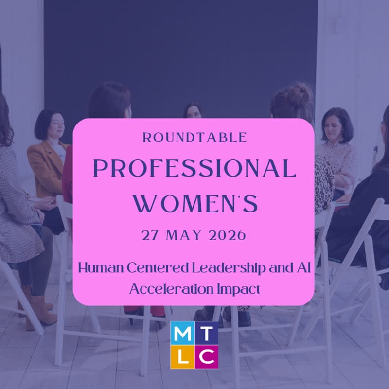 Cover Image for Professional Women's Roundtable: Human Centered Leadership and AI Acceleration Impact