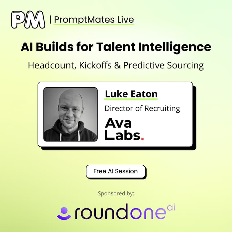 Cover Image for AI for Talent Intelligence, Headcount Planning & Predictive Sourcing