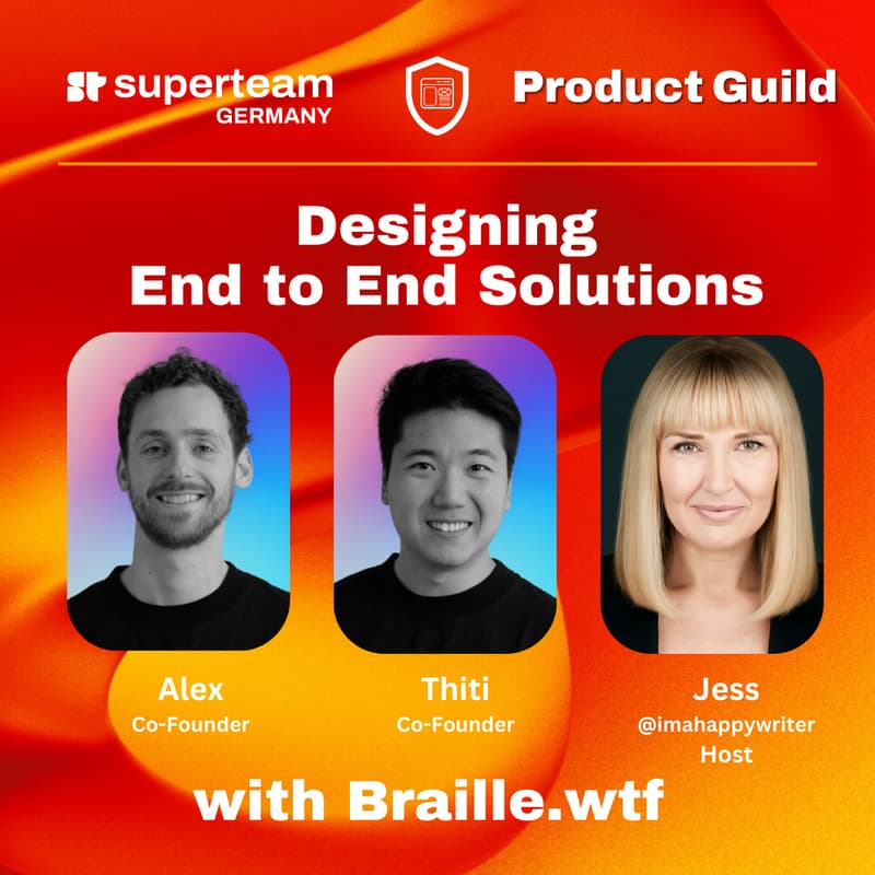 Cover Image for Product Guild: Building End to End Products with Braille.wtf