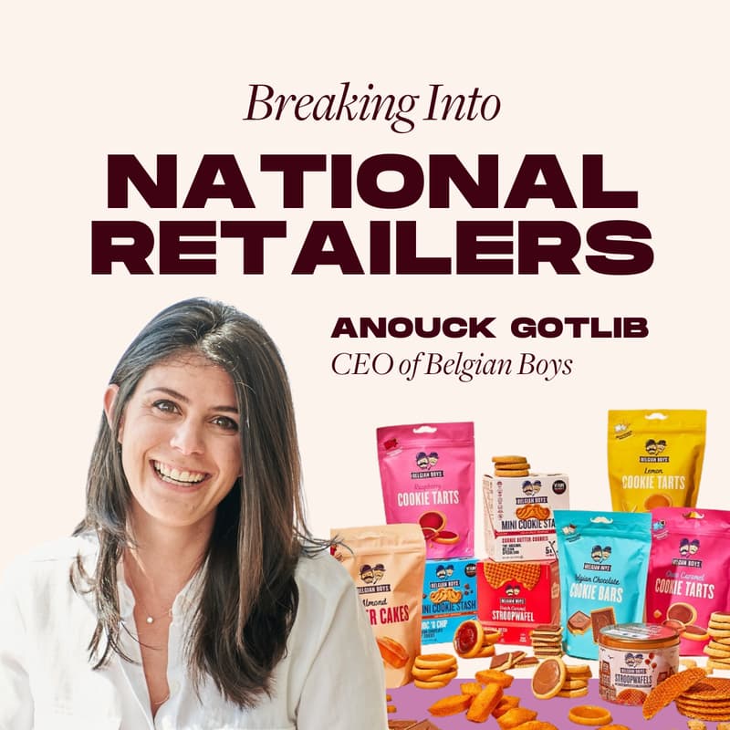 Cover Image for Breaking Into National Retailers with Anouck Gotlib, CEO of Belgian Boys