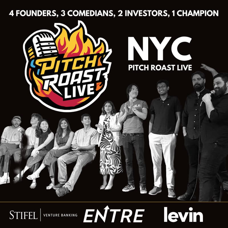 Cover Image for Pitch Roast Live #5 🔥 NYC