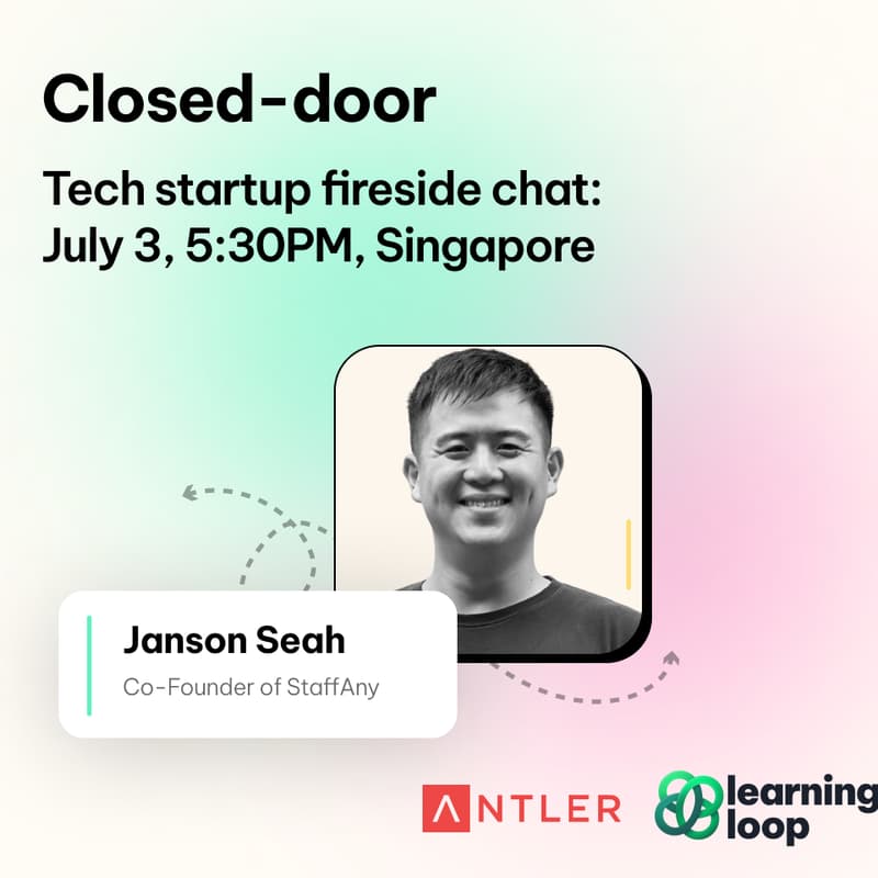Cover Image for Founder-only fireside chat: Janson Seah from StaffAny