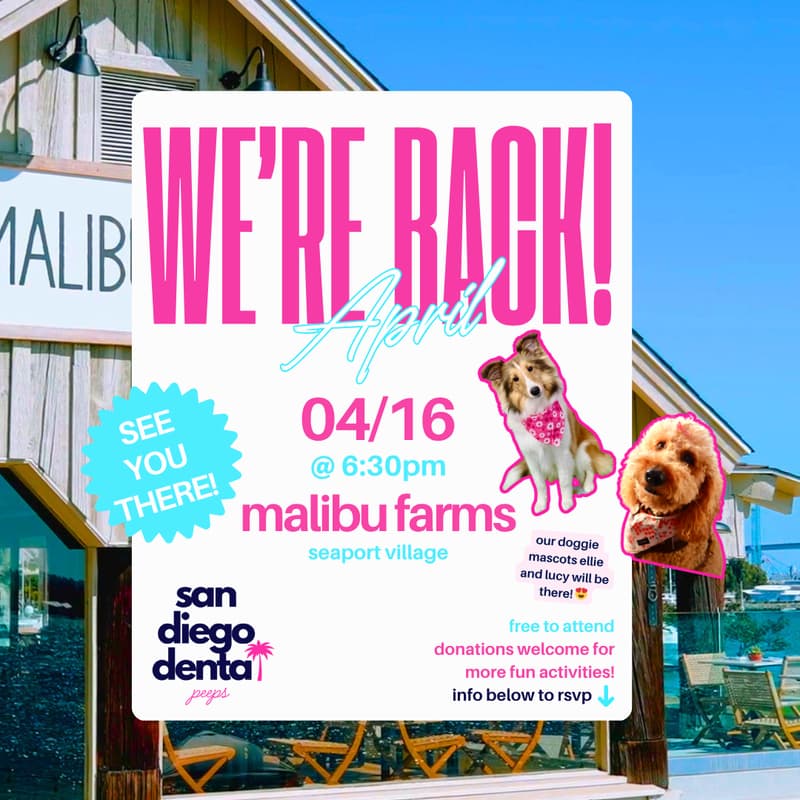 Cover Image for San Diego Dental Peeps Meetup!