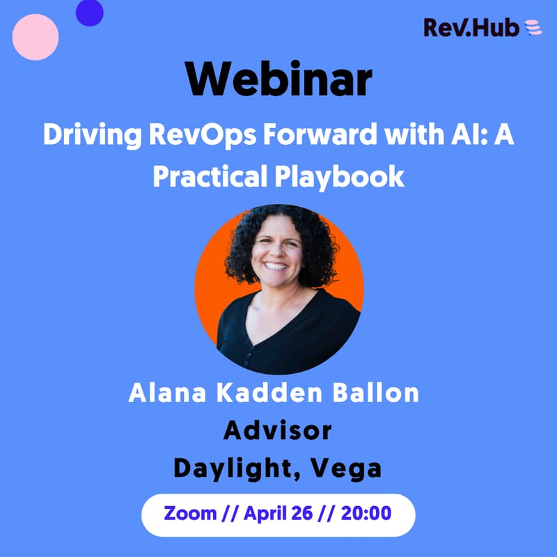 Cover Image for Driving RevOps Forward with AI: A Practical Playbook