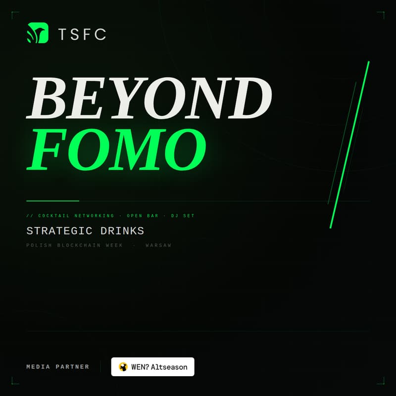 Cover Image for Beyond FOMO - Strategic Drinks by TSFC