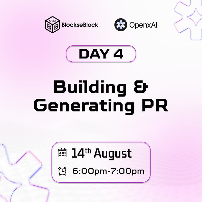 Cover Image for Day 4 – Building & Generating PR