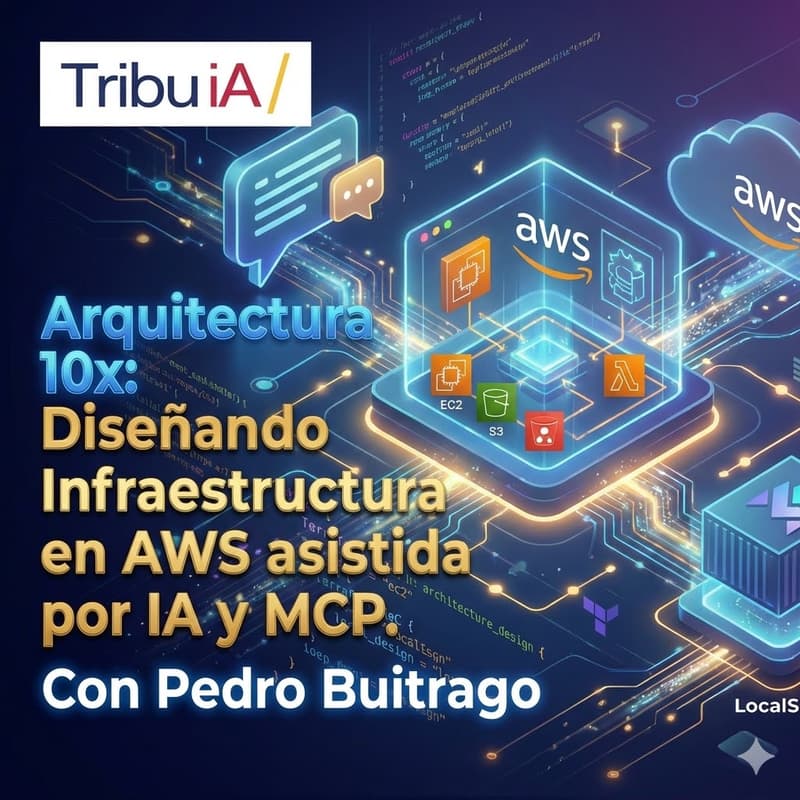 Cover Image for Arquitectura 10x: Diseñando Infraestructura en AWS asistida por IA y MCP. Con Pedro Buitrago