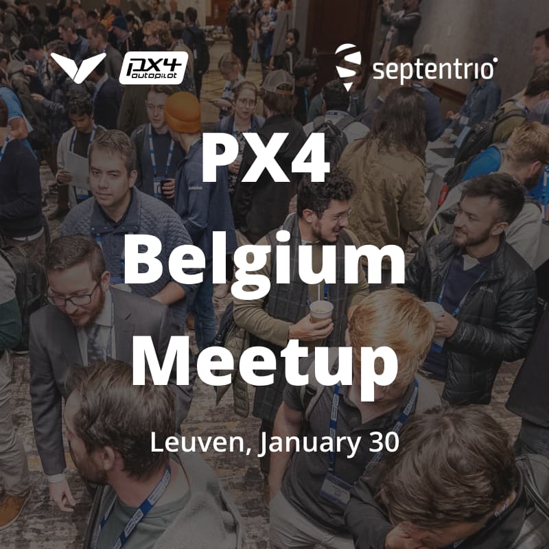 Cover Image for PX4 Community Meetup @ Leuven, Belgium